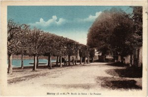 CPA HERICY Bords de Seine - Le Passeur (1299736)