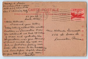 Korea Postcard Korean Maids Playing at Sea-Saw 1948 APO Vintage Posted