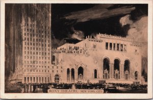 Roxy Theatre New York City Vintage Postcard C209