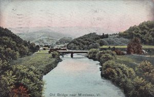 Near MIDDLESEX, Vermont, PU-1908; Old Bridge