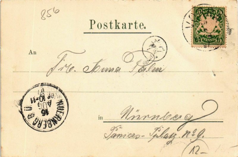 CPA AK Gruss aus Artelshofen GERMANY (1010256)