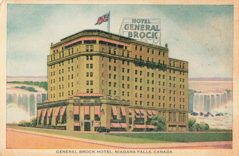 Postcard General rock Hotel Niagara Falls Canada 