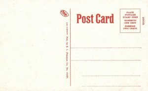 Vintage Postcard Sayles Memorial Library Landmark Pawtucket Rhode Island RI