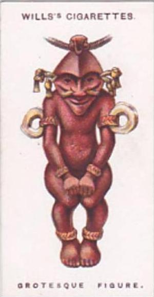 Wills Cigarette Card Lucky Charms No 48 Grotesque Figure