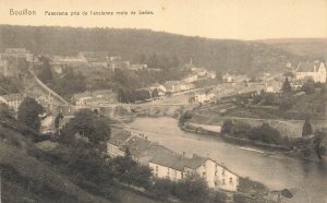 Bouillon Belgium~Panorama from Old Road to Sedan~Winling Elevated PHOTO POSTCARD