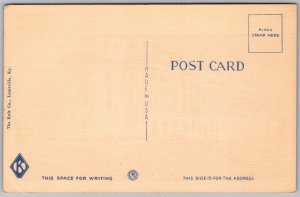 Vtg Louisville KY United States Post Office Court House Custom House Postcard