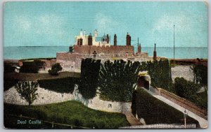 Vtg Walmer England Deal Castle 1910s View Old Postcard