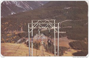 Banff Chair Lift on Norquay Mountain in the Banff National Park,  Alberta,  C...