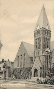 USA New Jersey Methodist Church Hackettstown Vintage Postcard 08.30