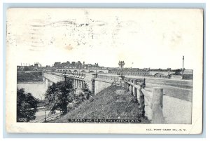 1905 Girard Avenue Bridge Philadelphia Pennsylvania PA Posted Postcard 