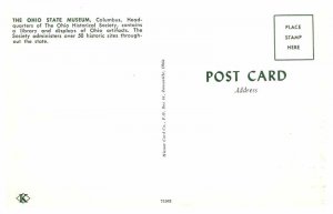 Postcard MUSEUM SCENE Columbus Ohio OH AS1801