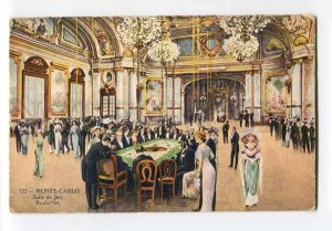 3058675 MONACO Monte Carlo Salle de Jeu Roulettes Old