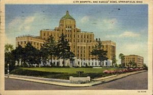 City Hospital and Nurses' Home - Springfield, Ohio