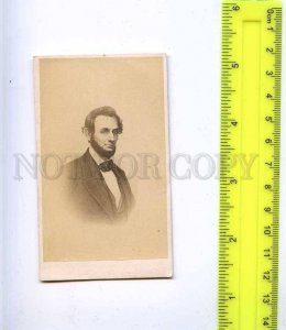 222929 Abraham Lincoln President of USA Vintage CDV photo