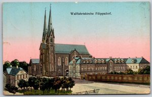 Vtg Czech Republic Wallfahrtskirche Filippsdorf Pilgrimage Church 1910s Postcard