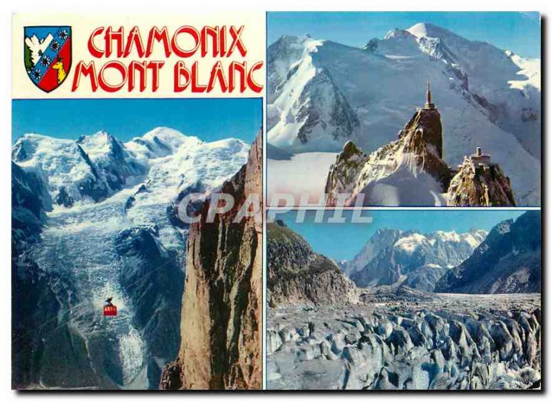 Modern Postcard Chamonix Mont Blanc (Haute Savoie) 1037 alt