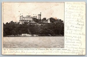 Casco Castle  South Freeport  Maine   Postcard  1906