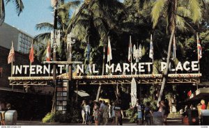 WAIKIKI, HONOLULU, Hawaii, 50-60s, International Market Place