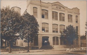 RPPC Postcard S Leibovitz Sons  Factory Myerstown PA 1910