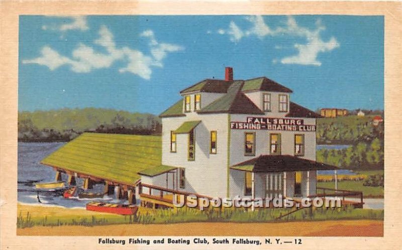 Fallsburg Fishing & Boating Club - South Fallsburg, New York NY  
