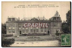 Old Postcard 1870 Militaria War Ardennes Bazeilles Chateau d & # 39Orival
