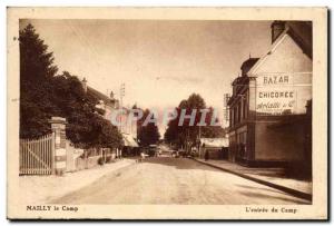 Old Postcard Mailly le Camp l & # camp 39entree