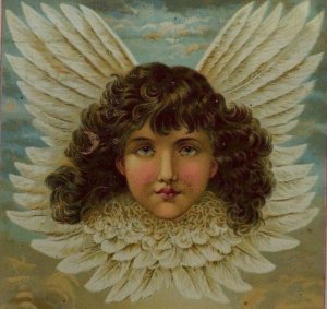 Actor/Comedian Charles Wyndham In Ruth's Romance Pretty Seraphim Angel Image *K