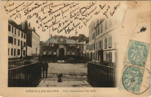 CPA neris les bains Etablissement des bains small (1155977) 