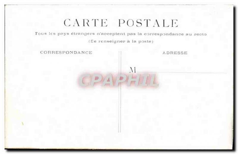 Old Postcard The Paris Gare Du Nord