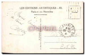 Old Postcard Paris L & # 39Hotel City Pont D & # 39Arcole