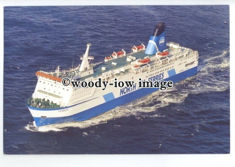 FE0973 - North Sea Ferries Ferry - Norsun , built 1987 - postcard