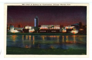 IL - Chicago. 1933-34 World's Fair. Hall of Science By Illumination