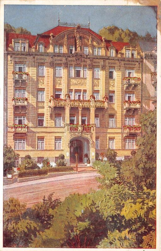 B65026 Olympic Palace Hotel carlsbad  karlsbad karlovy vary czech