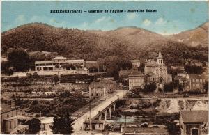 CPA BESSEGES - Quartier de l'Église - Nouvelles Écoles (299651)