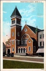 Presbyterian Church Dover New Jersey Vintage Postcard C091