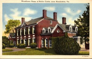 Virginia Alexandria Woodlawn Home Of Nellie Custis 1953