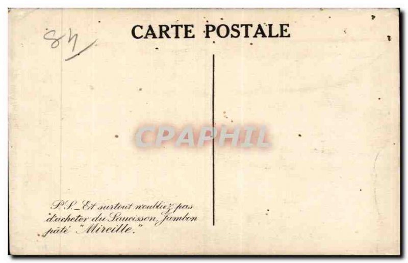 Old Postcard Avignon Mireille Folklore Costume