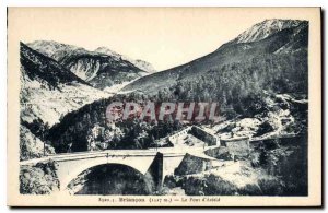 Old Postcard Briancon Bridge of Asfeld