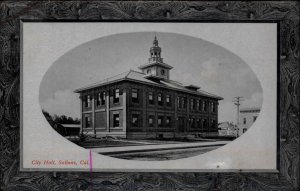 Salinas California CA City Hall c1910 Postcard