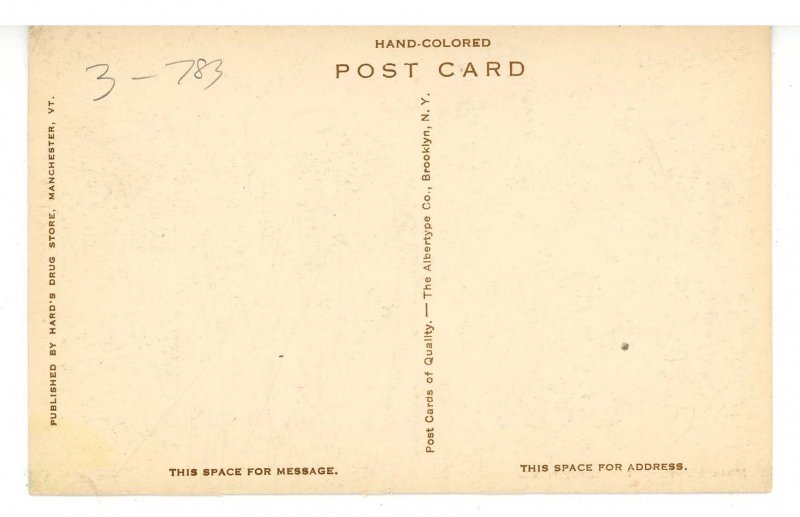 VT - Manchester. Main Street 