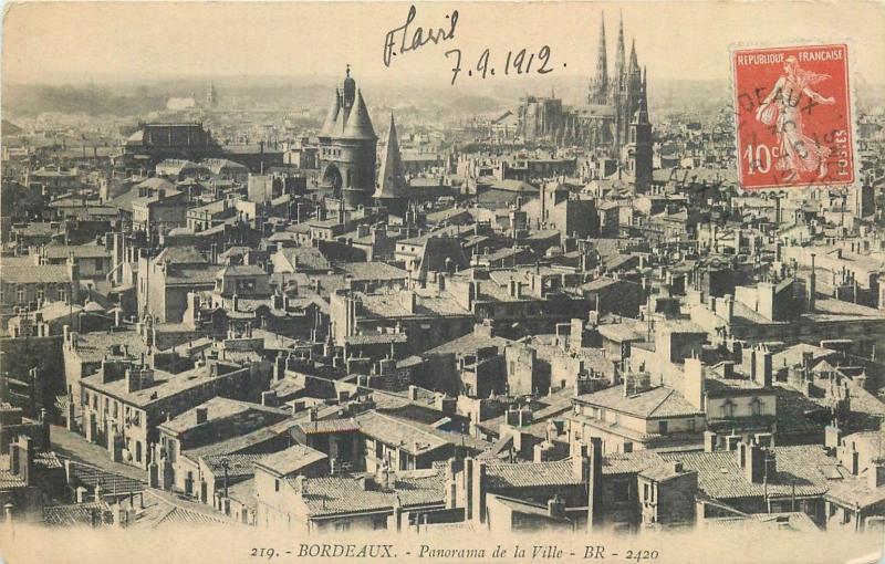 Bordeaux panorama 1910s