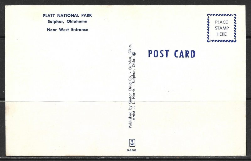 Oklahoma, Sulphur - Platt National Park - [OK-006]