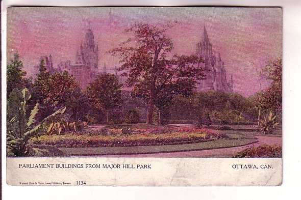 Parliament Buildings, Ottawa, Ontario, Warwick 1134,