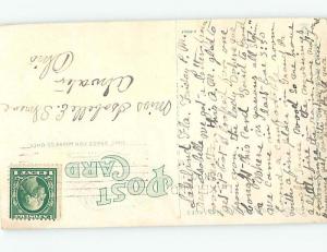 Divided-Back CABBAGE PALMETTO Postmarked Lakeland Florida FL HJ7199