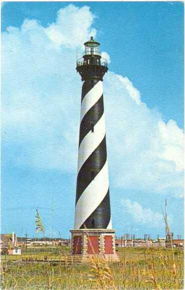 Cape Hatteras Lighthouse North Carolina NC 1966