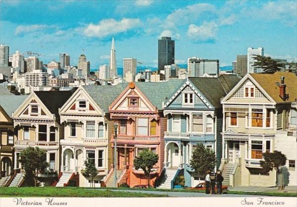 California San Francisco Victorian Houses