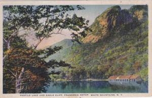 Profile Lake and Eagle Cliff Franconia Notch White Mountains NH New Hampshire WB