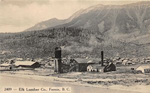 US5613 elk lumber co fernie  british columbia   canada coal factory industry