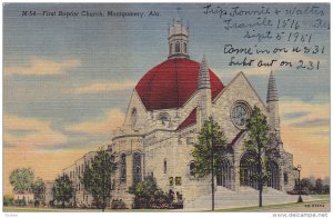First Baptist Church , MONTGOMERY , Alabama , 30-40s