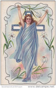 Easter Joys Angels With Lilies 1911